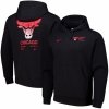 Bluza Nike Chicago Bulls męska kangurka czarna z nadrukiem